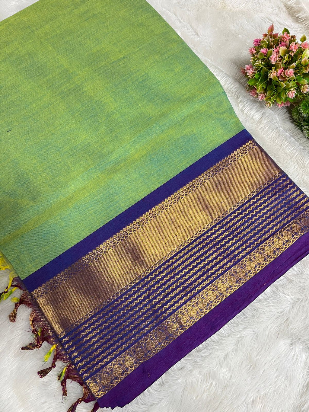 Kanchi Cotton Saree