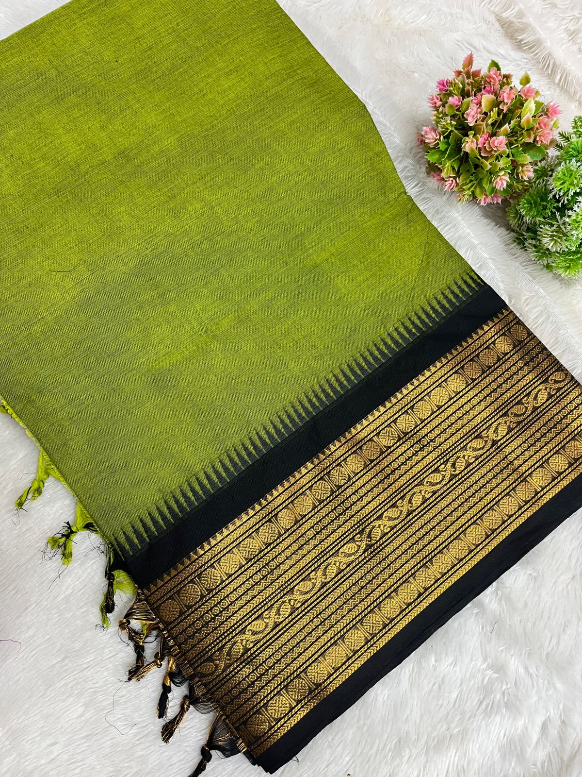 Kanchi Cotton Saree