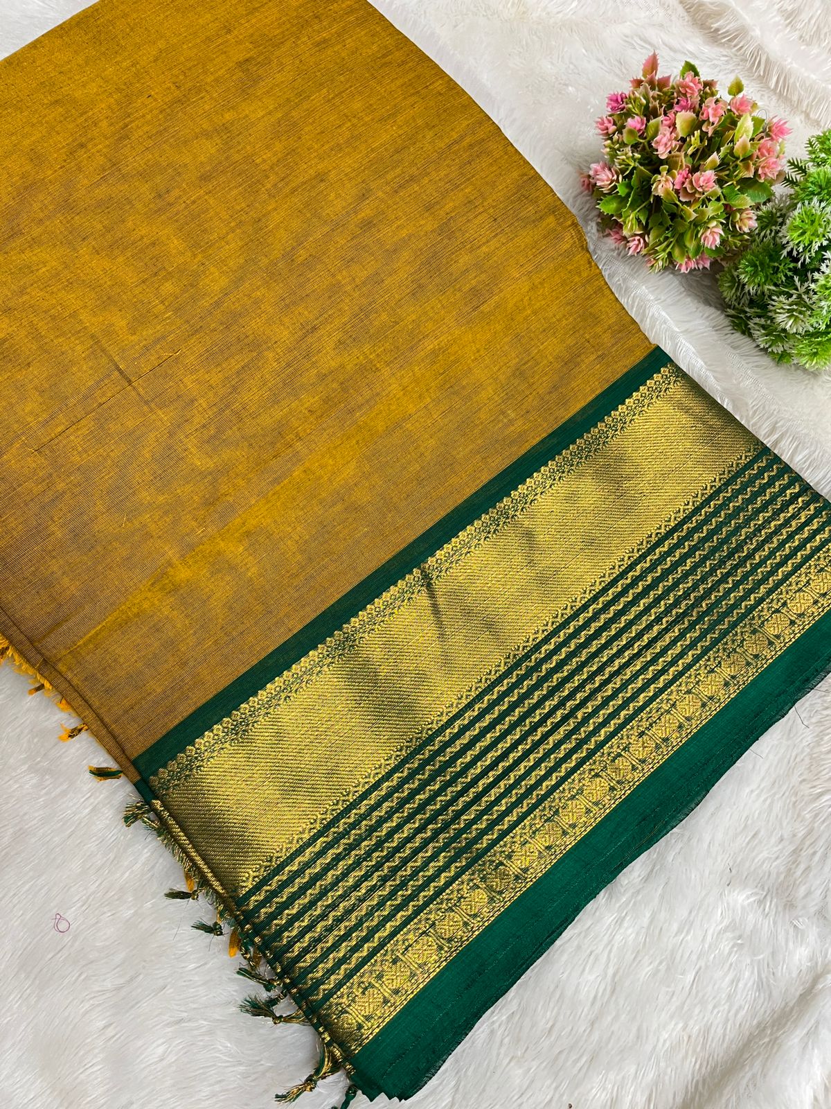 Kanchi Cotton Saree