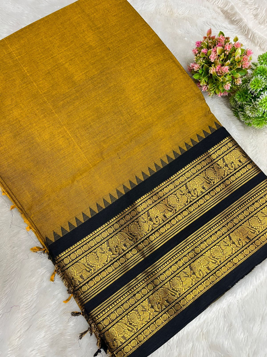 Kanchi Cotton Saree